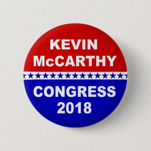 Kevin McCarthy California Congress 2018 2 Inch Round Button
