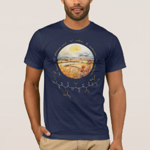 KEVIN peptide, Moon 2 w/ custom text, dark T-Shirt