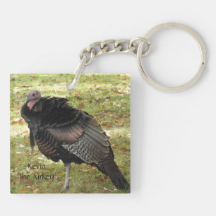 Kevin The Turkey - Old Wethersfield , CT (2 pics) Keychain