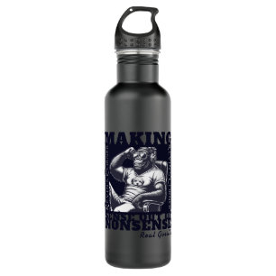 Kevin's Corner Political Commentary Real Gorilla 710 Ml Water Bottle