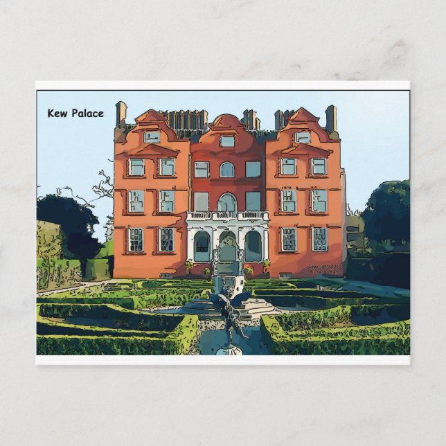 Kew Palace Postcard (Front)