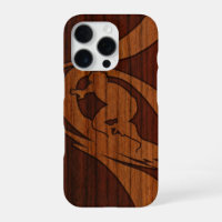 Kewalos Hawaiian Surfer Faux Wood Koa