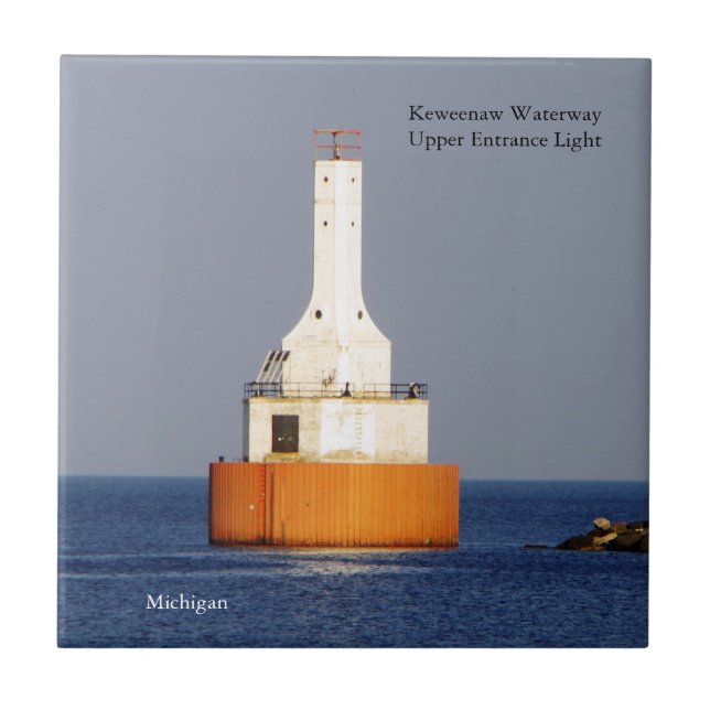 Keweenaw Waterway Upper Entrance Light 2023 tile (Front)
