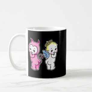 Kewpie Baby Angel Devil Cherubs Coffee Mug