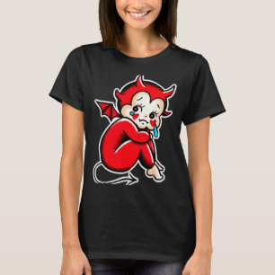 Kewpie Baby Devil Crying Sad Demon T-Shirt