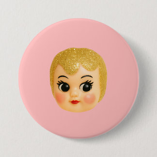 Kewpie Doll Fan Badge 3 Inch Round Button