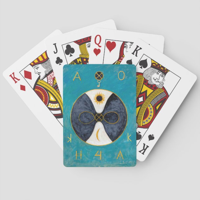 Key 2 Infiniti | Anna Cassel | Playing Cards (Back)