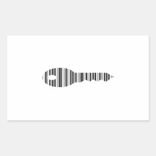 KEY BAR CODE Keys Barcode Pattern Design Sticker