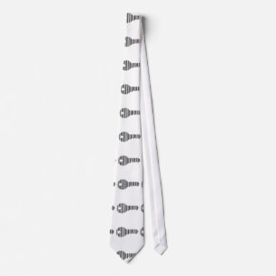 KEY BAR CODE Keys Barcode Pattern Design Tie