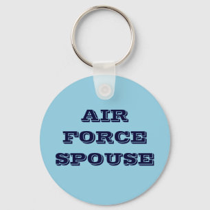 Key Chain Air Force Spouse