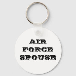 Key Chain Air Force Spouse
