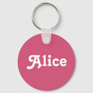 Key Chain Alice
