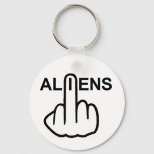 Key Chain Aliens Flip