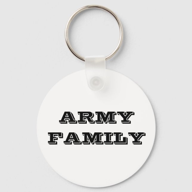 Key Chain Army Family (Front)