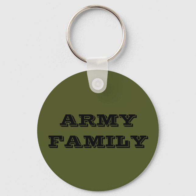 Key Chain Army Family (Front)