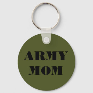 Key Chain Army Mom