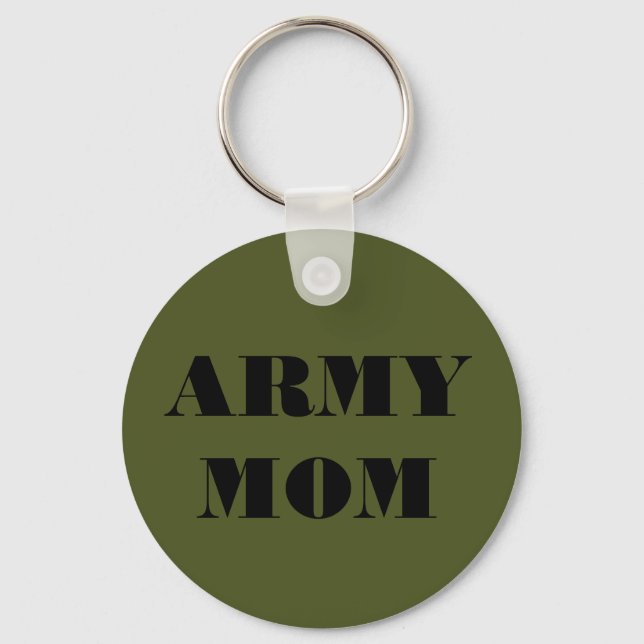 Key Chain Army Mom (Front)