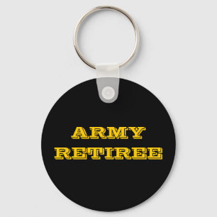 Key Chain Army Retiree