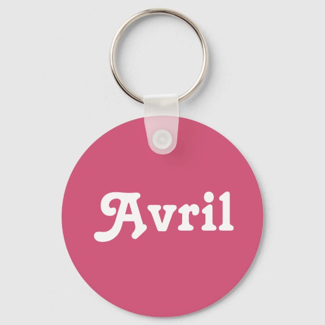 Key Chain Avril (Front)