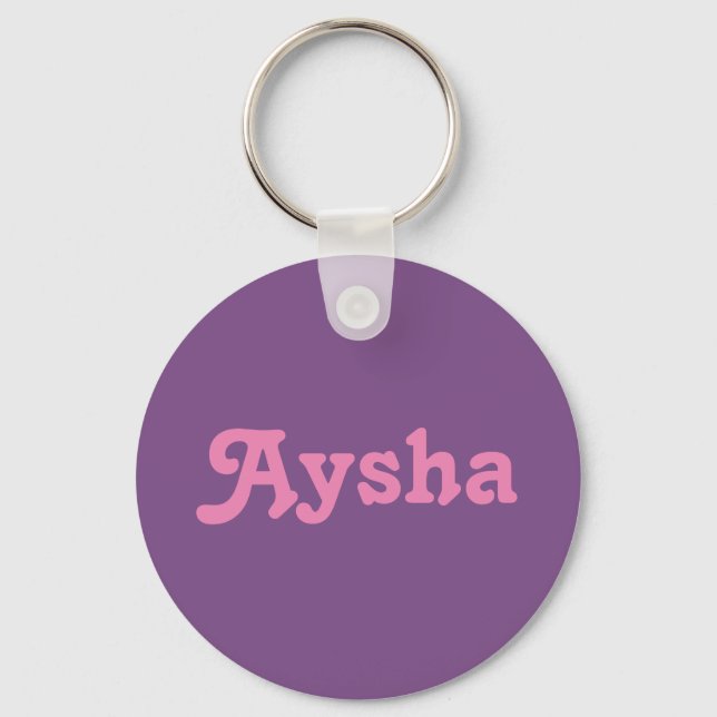 Key Chain Aysha (Front)