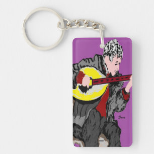 Key Chain /Bouzouki Player