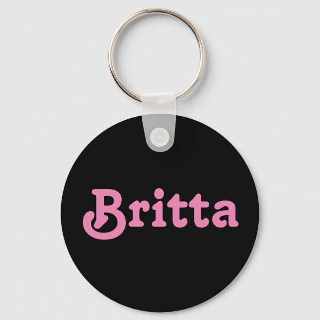 Key Chain Britta (Front)