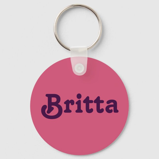 Key Chain Britta (Front)