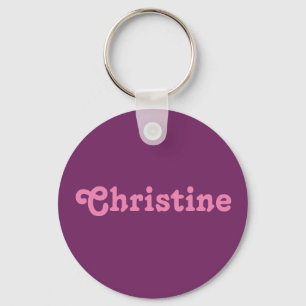 Key Chain Christine