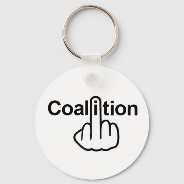 Key Chain Coalition Flip (Front)