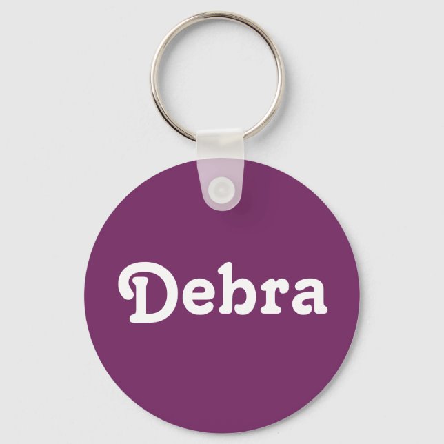 Key Chain Debra (Front)