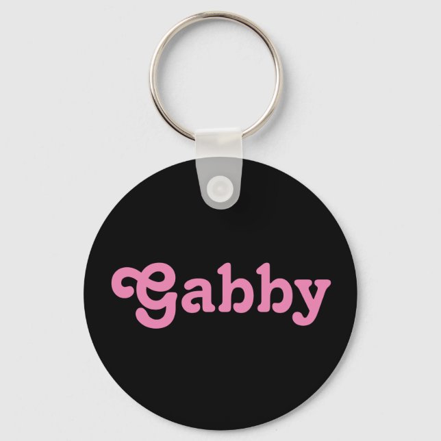 Key Chain Gabby (Front)