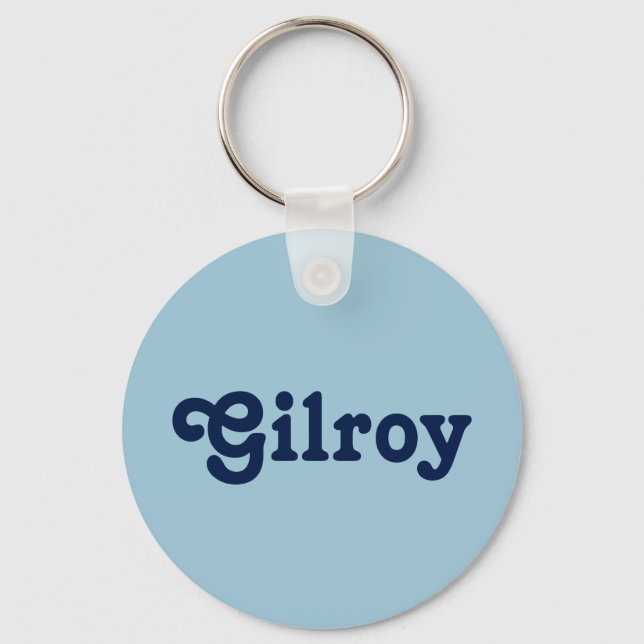 Key Chain Gilroy (Front)