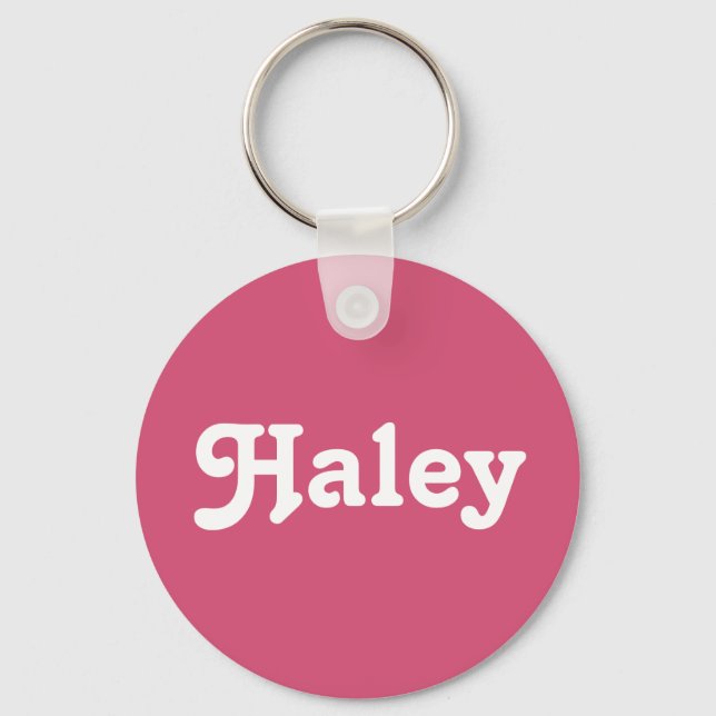 Key Chain Haley (Front)