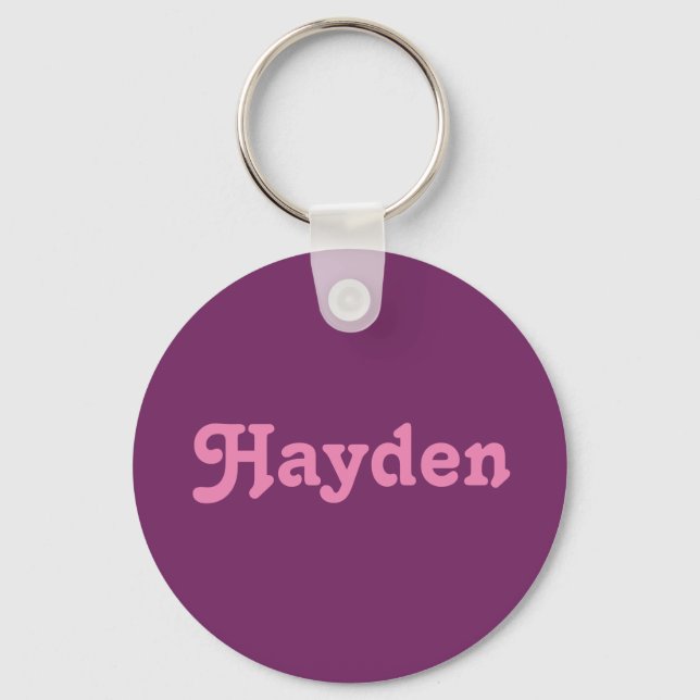 Key Chain Hayden (Front)
