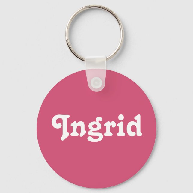 Key Chain Ingrid (Front)
