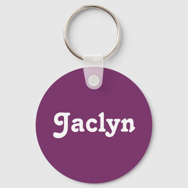 Key Chain Jaclyn (Front)