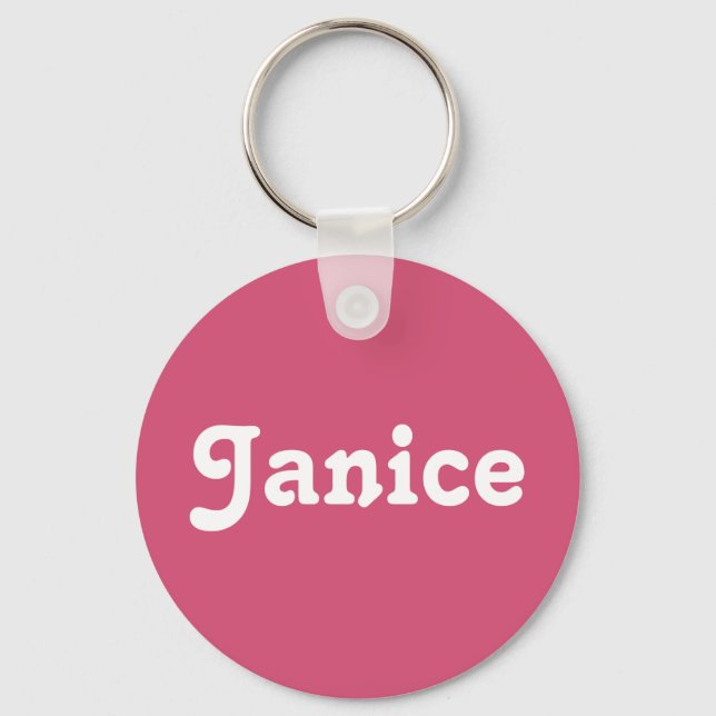Key Chain Janice (Front)