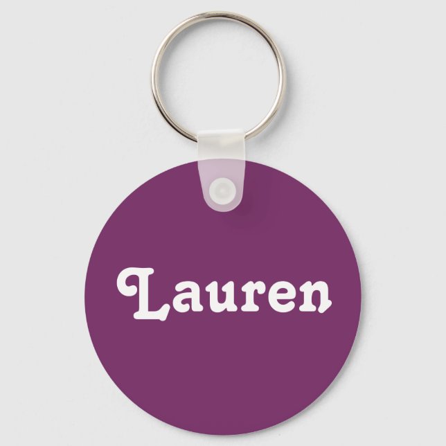 Key Chain Lauren (Front)