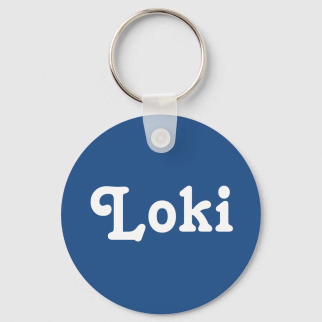 Key Chain Loki (Front)