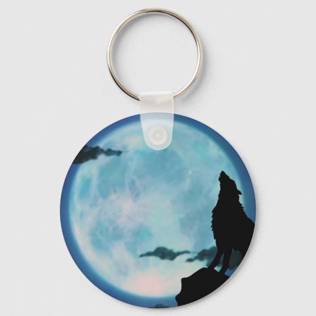 Key Chain: Lone Wolf Key Chain (Front)
