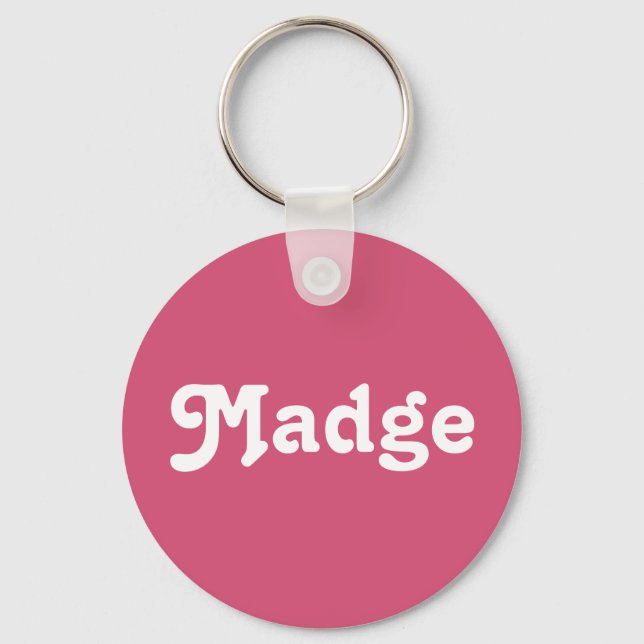 Key Chain Madge (Front)