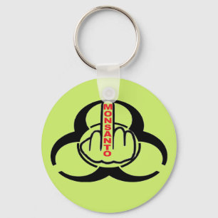 Key Chain Monsanto Bio Hazard Flip