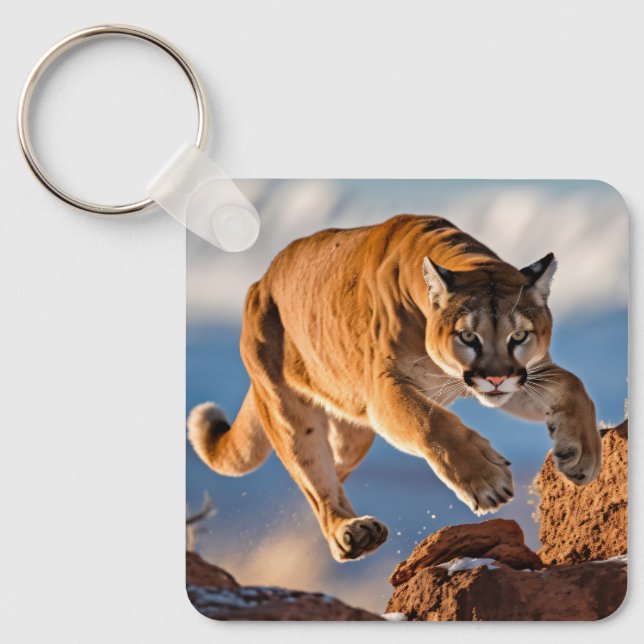 Key Chain Mountain Lion (Front)