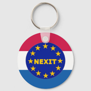 Key Chain Netherlands Flag EU Nexit