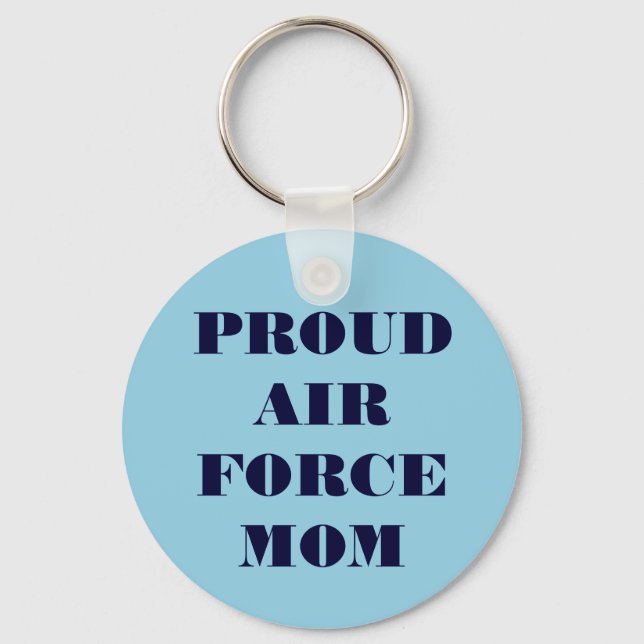 Key Chain Proud Air Force Mom (Front)