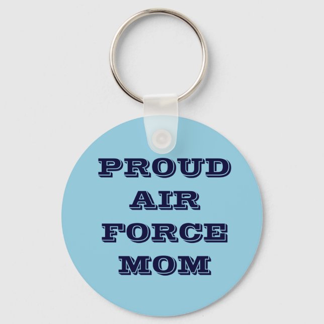 Key Chain Proud Air Force Mom (Front)