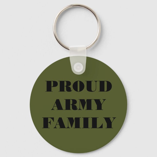Key Chain Proud Army Family (Front)
