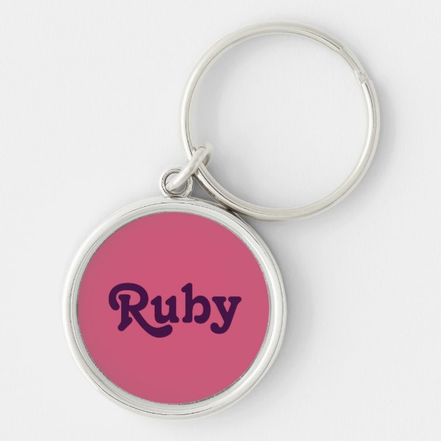 Key Chain Ruby (Front)