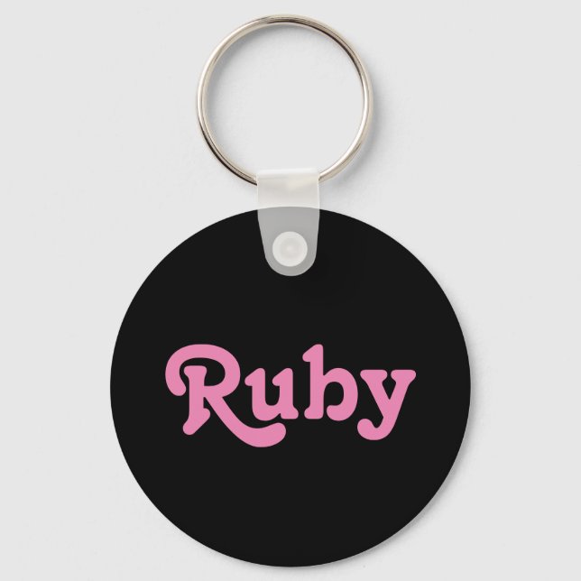 Key Chain Ruby (Front)