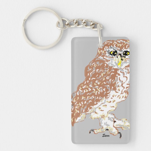 Key Chain Spotted Owl (Front)